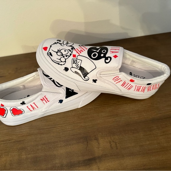 Alice in Wonderland Shoes - Picture 2 of 5